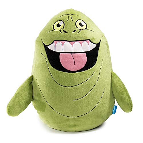 NECA- HugMe Cazafantasmas Moquete Peluche Slimer, 40 cm, Multicolor (HGP101)