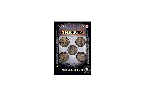 Necromunda+%3A+Socles+32+mm+%28x10%29