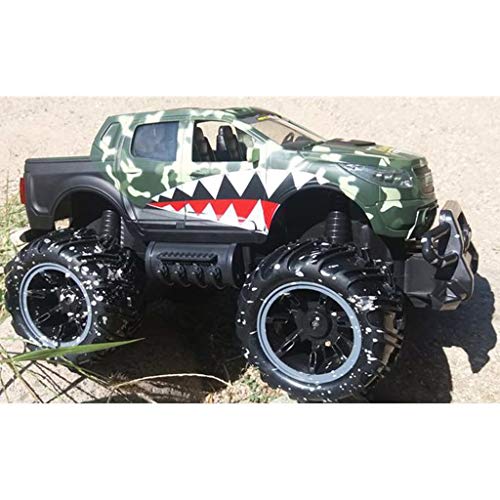 Ninco Ranger Monster Truck teledirigido Con luces. 2.4GHz negro. Medidas: 30 cm x 19 cm x 16 cm, color verde NH93120