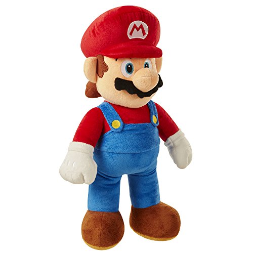 Nintendo- Super Mario Peluche Grande, Color Novedad (Jakks Pacific 64456-4L)