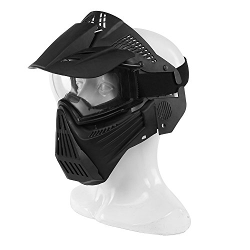 OAREA Máscaras Fantasma táctico al Aire Libre Militar CS Wargame Protección Sombreado Rejilla Máscara Facial Tiro Caza Paintball Accesorios