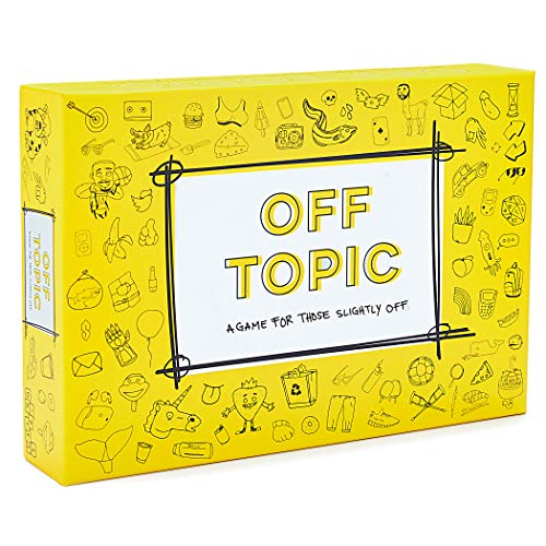 Off Topic - Juego de Fiesta para Adultos: Divertido Juego de Mesa y Cartas para la Noche de Juegos grupales