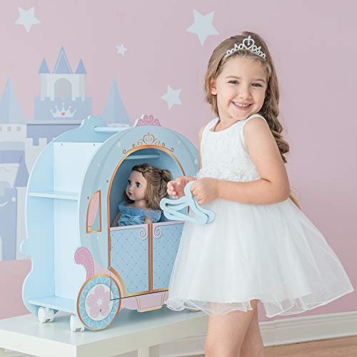 Olivia's Little World Armario Y Accessorios De Forma Calabaza Carro De Muñecas TD-12948A