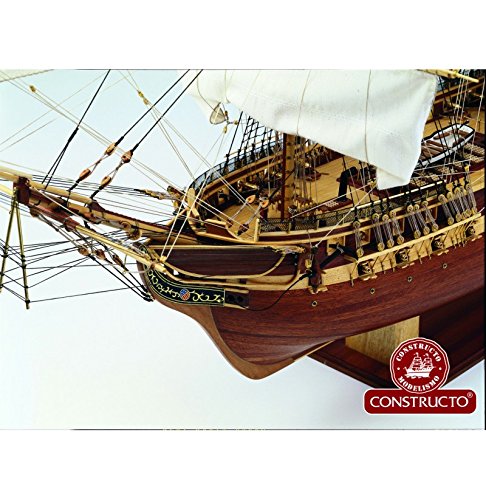 Outletdelocio Constructo 80836. Maqueta de Barco en Madera. Fragata USS Constitution. + Herramientas 42726/57395