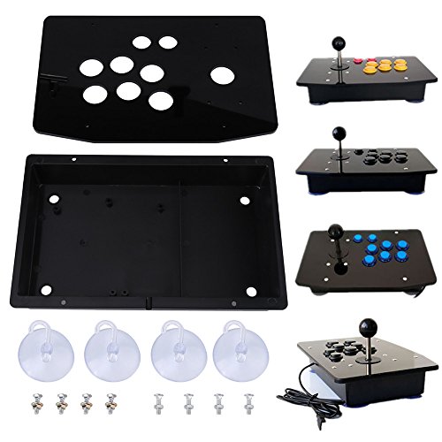 Panel de Acrlico Tablero de Acrlico Joystick de Repuesto para Juego de Arcade