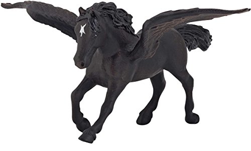 Papo 39068 - Figura de Pegaso, Color Negro