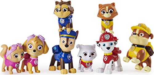 PAW Patrol 6058524 - Set de Regalo de catástrofe de Gatito con 8 Figuras coleccionables, para niños a Partir de 3 años