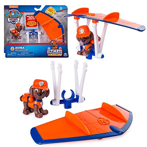 PAW PATROL Ultimate Rescue | Mini Vehículos con Figura del Juego | Patrulla Canina, Figura:Zuma Drachenflieger