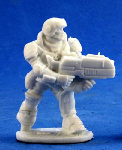 Pechetruite 1 x IMEF Aztec Trooper - Reaper Bones Miniatura para Juego de rol Guerra - 80048