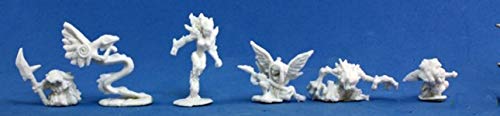 Pechetruite 2 x FAMILIARS v2 - Reaper Bones Miniatura para Juego de rol Guerra - 77196