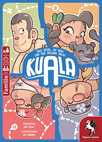 Pegasus Spiele 36020G – Kuala (Juego de Aventura de cómic de cómic