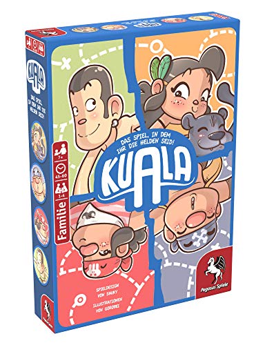 Pegasus Spiele 36020G – Kuala (Juego de Aventura de cómic de cómic