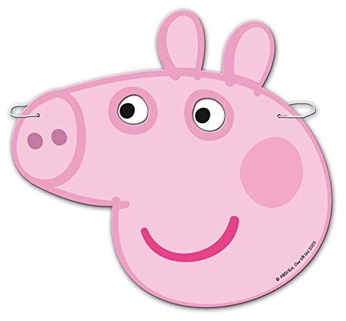 Peppa Pig - 6 caretas (Verbetena 016000733)