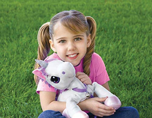 Peppy Pup- Peluche de Unicornio Que Camina, Multicolor (Giochi Preziosi Spagna PEP02010)