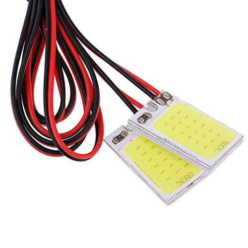 perfeclan Luz Intermitente Estroboscópica LED de Frecuencia de 2 Piezas para Piezas de Cuadricóptero RC Drone