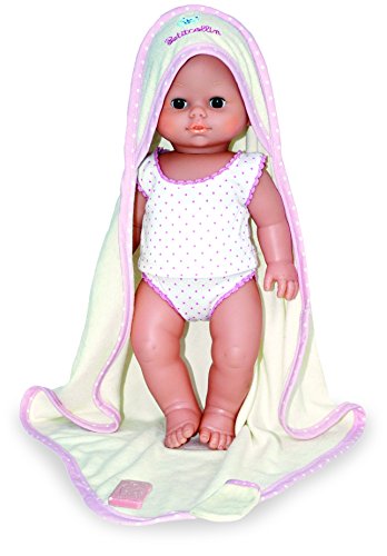 Petitcollin 613610 Petit Câlin - Muñeca con Ropa de baño y Toalla (36 cm)