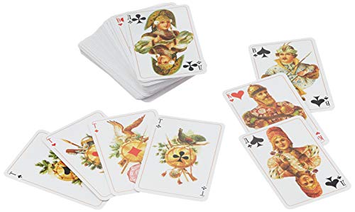 Piatnik 1134.0 "Russian Golden de Luxe – Single Deck, Tarjeta Juegos