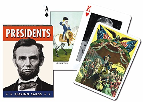 Piatnik presidentes Single Deck Playing Cards (Juego de 52 cartas)