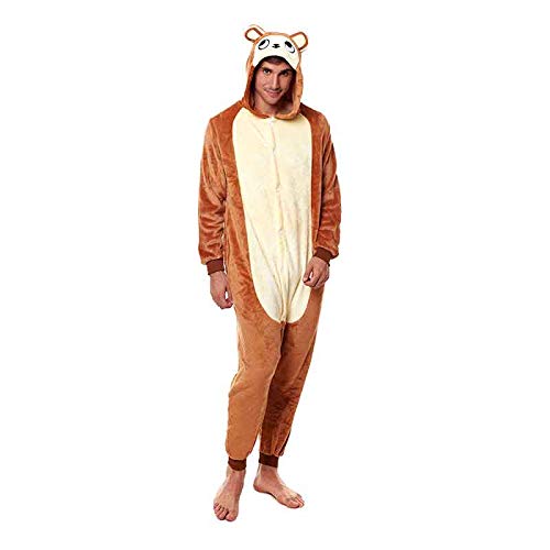 Pijamas Enteros de Animales Adultos Unisex (Tallas de Adultos S a L) Disfraz Pijama Kawaii Adulto Mono Enterizo Carnaval Fiestas【Talla L】