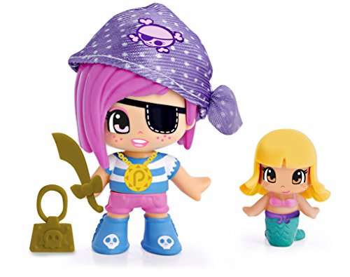 Pinypon Piratas y Sirenitas - Figura Pirata Gorro Lila (Famosa 700013363)