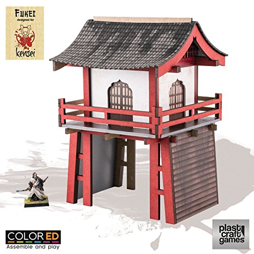 Plast Craft Games Kensei Colored Miniature Gaming Model Kit 28 mm Romon Tabletop