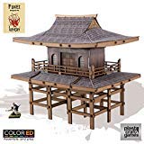 Plast Craft Games Kensei Colored Miniature Gaming Model Kit 28 mm Sanmon Gate