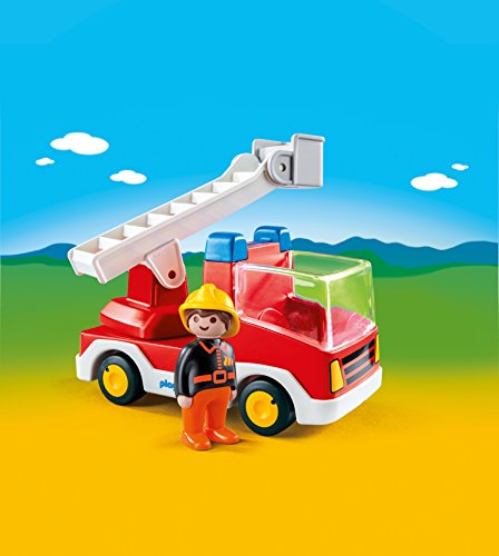 Playmobil 1.2.3 - 1.2.3 Camión de Bombero (6967)