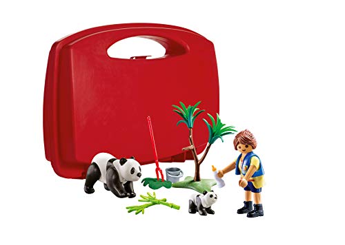 Playmobil City Life 70105 - Estuche de transporte para guardar el panda