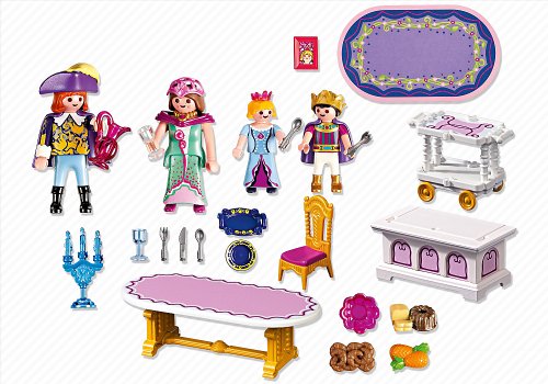 PLAYMOBIL - Comedor Real, Set de Juego (5145)