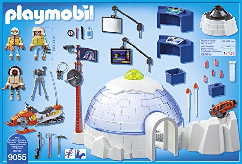 PLAYMOBIL- Cuartel Polar de Exploradores (9055)