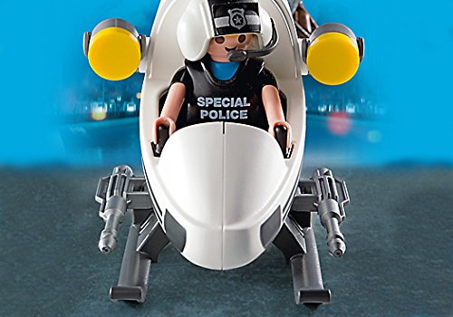 PLAYMOBIL - Helicóptero de Policía (59160)