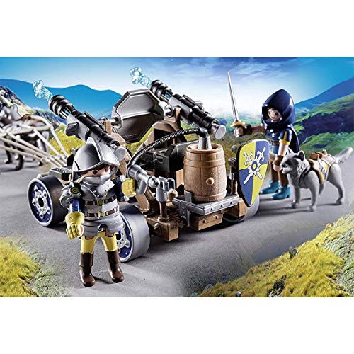 PLAYMOBIL Novelmore Equipo Lobo Novelmore, Para Niños de 5 a 10 Años de edad (70225)