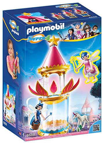 PLAYMOBIL - Torre Flor mágica con Caja Musical y Twinkle, playset (6688)