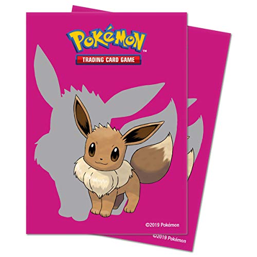 Pokémon- Ultra Pro Protectores de Cubierta estándar-Eevee 2019 (65 Unidades) (85988)