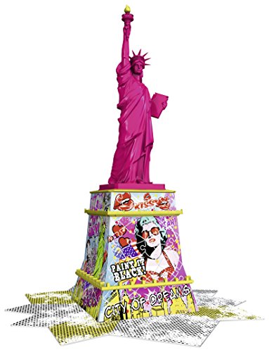 Pop Art Edition - Statue of Liberty 3D Puzzle-Bauwerke: Erleben Sie Puzzeln in der 3. Dimension