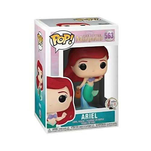 Pop! Figura de Vinilo: Disney: Little Mermaid - Ariel w/Bag