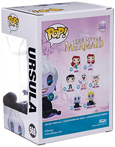 Pop! Figura de Vinilo: Disney: Little Mermaid - Ursula w/ Eels, Multicolor, Talla Única