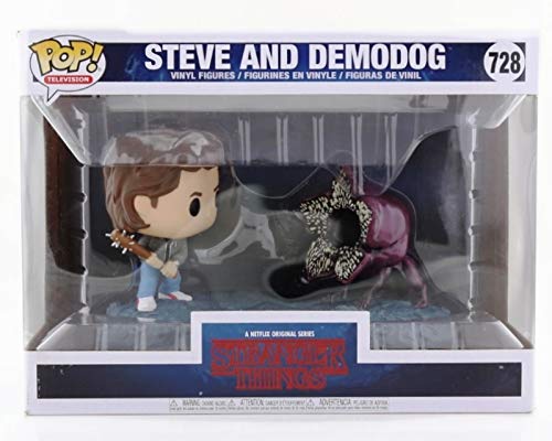 Pop! Stranger Things - Figura de Vinilo Movie Moment Steve & Demodog