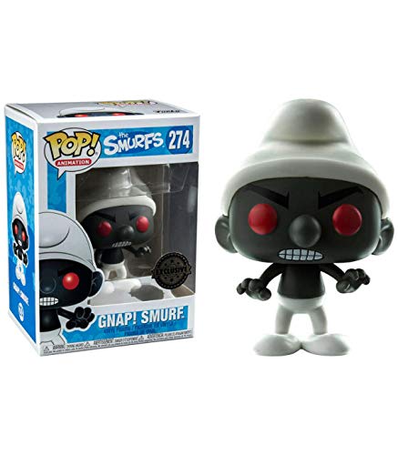 Pop! The Smurfs - Figura de Vinilo Gnap! Smurf, Black Exclusive