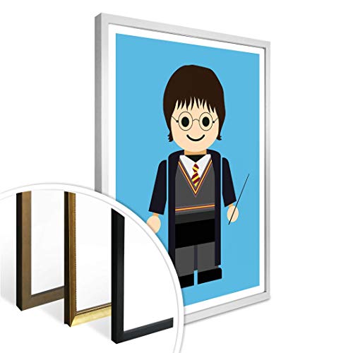 Póster de Playmobil de Harry Potter, juguete de 50 x 40 cm, decoración para el salón