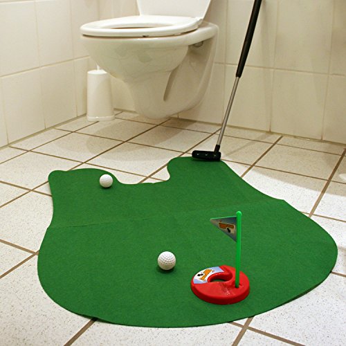 Potty Putter Toilet Time Golf Game [Importado de Inglaterra]