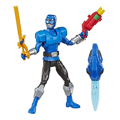 Power Rangers Beast Morphers Figura 15 Cm Beast-X Mode Ranger Azul (Hasbro E7828ES0)