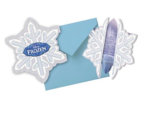 Procos Disney Frozen 6 invitaciones con sobre, multicolor (Ciao Srl 85432)