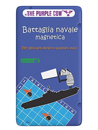 Purple Cow - Batalla Naval magnética Juego, 7290018133033