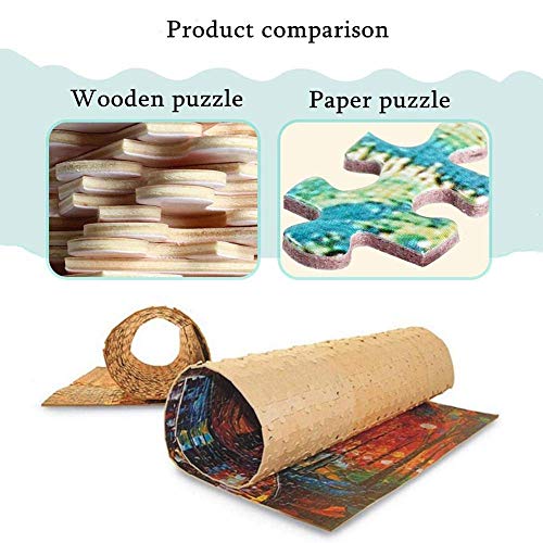 Puzzles Madera Rompecabezas, Atlantis Hotel Mural Adultos Creative Kids Educativos Entretenimiento Juegos Juguete 500/1000/1500/2000 Piezas 0824 (Size : 1500 Pieces)