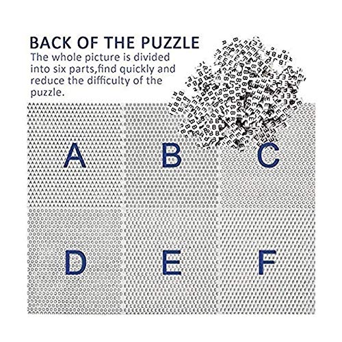 Puzzles para niños 4-6, Rompecabezas de Rompecabezas para niños, crucigramas para Adultos, Rompecabezas de 1000 Piezas para Adultos Navidad, Planeta, 50x75cm