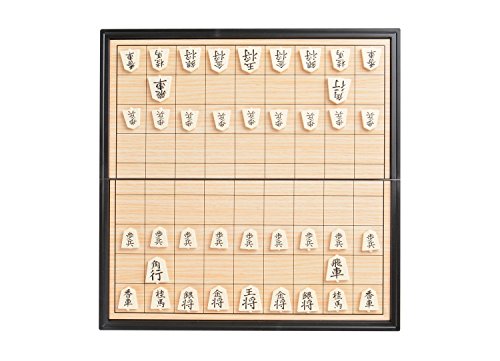 Quantum Abacus Azerus Línea Standard: Shogi ajedrez japonés, Set de Viaje con Tablero magnético, Art. 5614 / 3814