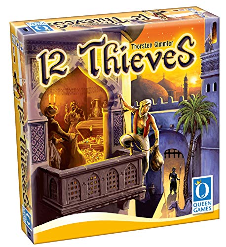 Queen Games 10341" 12 Diebe Juego de Estrategia