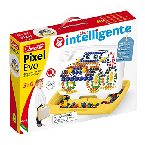 QUERCETTI-Quercetti-0944 Pixel EVO Grande-Juego Creativo de mosaicos (0944)