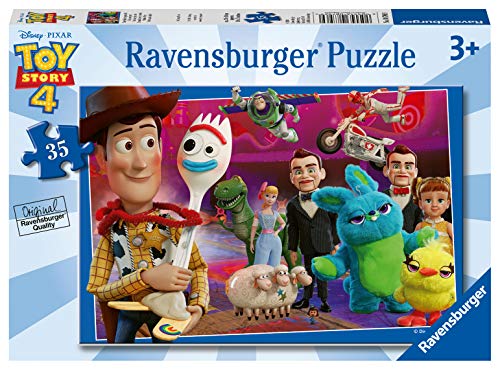 Ravensburger-8796 Ravensburger Disney Pixar Toy Story 4, 35 Piezas Rompecabezas, Multicolor (08796)